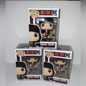 FUNKO POP ROCKS AC/DC ANGUS YOUNG NIB PRICE FIRM